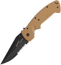 Load image into Gallery viewer, CRKT Columbia River Crawford Kasper, Coyote Tan, Combo Blade CR6783DB
