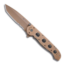 Load image into Gallery viewer, CRKT Columbia River Carson M16-14D Folder 3.94&quot; Combo Tanto, Desert Tan CR14D