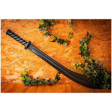Load image into Gallery viewer, BLADESUSA 34.5&quot; MARTIAL ARTS TRAINING PRACTICE SWORD BLACK POLYPROPYLENE 1606PP
