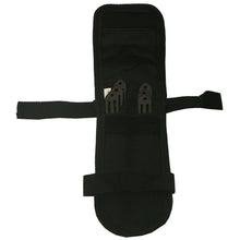 Load image into Gallery viewer, DEFENDER 5.5&quot; SET OF 6 BLACK STAINLESS STEEL THROWING KNIVES NYLON SHEATH 5640
