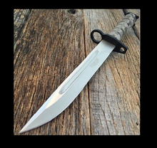 Load image into Gallery viewer, Defender Desert camo Bayonet Hunting Knife with Sheath 9296