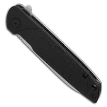 Load image into Gallery viewer, BOKER ALLIGATOR TOAST FRAMELOCK KNIFE STAINLESS BLADE BLACK HANDLE BOM01SC487
