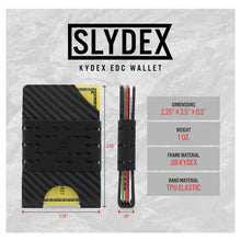 Load image into Gallery viewer, SLYDEX KYDEX MINIMALIST EDC WALLET MENS SLIM RFID POCKET CREDIT CARD HOLDER CASE