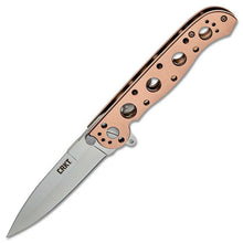 Load image into Gallery viewer, COLUMBIA RIVER CARSON FLIPPER KNIFE BEAD BLASTED PLAIN BLADE STAINLESS CR03BS
