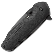 Load image into Gallery viewer, COLUMBIA RIVER LARRY HANKS COPACETIC FLIPPER BLACK PLAIN BLADE GRN HANDLE CR2620
