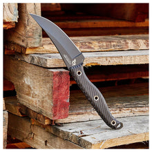 Load image into Gallery viewer, COLUMBIA RIVER CRKT CLEVER GIRL FIXED SK5 CARBON STEEL BLADE G10 HANDLES CR2709