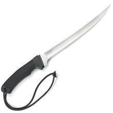 Load image into Gallery viewer, COLUMBIA RIVER CRKT KOMMER BIG EDDY II FILLET KNIFE SATIN STAINLESS BLADE CR3010