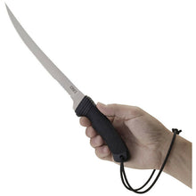 Load image into Gallery viewer, COLUMBIA RIVER CRKT KOMMER BIG EDDY II FILLET KNIFE SATIN STAINLESS BLADE CR3010
