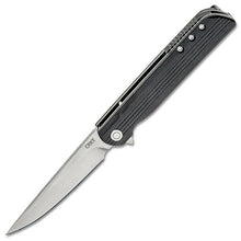 Load image into Gallery viewer, COLUMBIA RIVER CRKT MATTHEW LERCH LCK LARGE BLACKOUT FLIPPER KNIFE BLADE CR3810