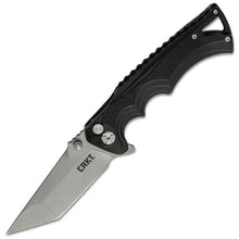 Load image into Gallery viewer, COLUMBIA RIVER CRKT BT FIGHTER FLIPPER KNIFE STONEWASHED TANTO BLADES CR5225
