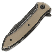 Load image into Gallery viewer, COLUMBIA RIVER CRKT ERIC OCHS APOC FLIPPER KNIFE BLACK STONEWASHED BLADE CR5380