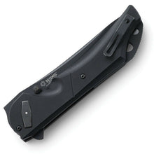 Load image into Gallery viewer, COLUMBIA RIVER FLAVIO IKOMA SEISMIC FLIPPER KNIFE BLACK PVD COMBO BLADES CR5401K
