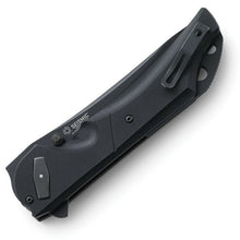 Load image into Gallery viewer, COLUMBIA RIVER FLAVIO IKOMA SEISMIC FLIPPER KNIFE BLACK PVD COMBO BLADES CR5401K