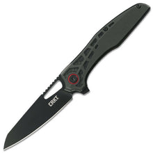 Load image into Gallery viewer, COLUMBIA RIVER CRKT TJ SCHWARZ THERO FLIPPER KNIFE OXIDE STAINLESS BLADE CR6290