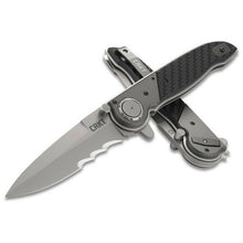 Load image into Gallery viewer, COLUMBIA RIVER CARSON FOLDING KNIFE SPEAR POINT COMBO STAINLESS BLADE CRM4015
