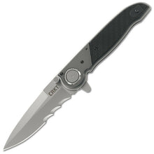 Load image into Gallery viewer, COLUMBIA RIVER CARSON FOLDING KNIFE SPEAR POINT COMBO STAINLESS BLADE CRM4015
