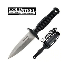Load image into Gallery viewer, COLD STEEL COUNTER TAC I BLADE DOUBLE EDGED DAGGER NECK KNIFE TACTICAL CS10BCTL
