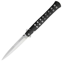 Load image into Gallery viewer, COLD STEEL TI-LITE TACTICAL FOLDING POCKET KNIFE 6&quot; PLAIN SATIN BLADES CS26SXP