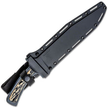 Load image into Gallery viewer, COLD STEEL DROP FORGED BOWIE FIXED BLADE KNIFE CARBON STEEL WITH SHEATH CS36MK
