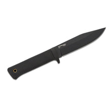 Load image into Gallery viewer, COLD STEEL COMPACT SURVIVAL KNIFE FIXED BLACK BLADES KRAY-EX HANDLES CS49LCD