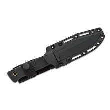 Load image into Gallery viewer, COLD STEEL COMPACT SURVIVAL KNIFE FIXED BLACK BLADES KRAY-EX HANDLES CS49LCD
