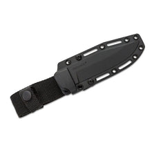 Load image into Gallery viewer, COLD STEEL COMPACT SURVIVAL KNIFE FIXED BLACK BLADES KRAY-EX HANDLES CS49LCD