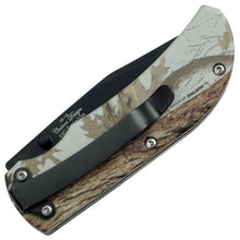 Load image into Gallery viewer, ELK RIDGE KNIVES FOLDING CAMO LINERLOCK KNIFE STAINLESS BLADES ALUMINUM ER118CA
