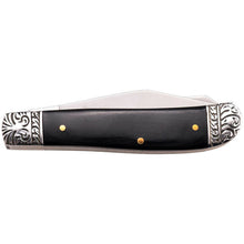 Load image into Gallery viewer, ELK RIDGE FOLDING KNIFE STAINLESS CLIP AND SPEY BLADES CUTTING TOOLS ER220BW
