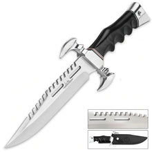 Load image into Gallery viewer, GIL HIBBEN MKV FIGHTER BOWIE FIXED STEEL BLADE KNIFE TOOL UNITED CUTLERY GH5051
