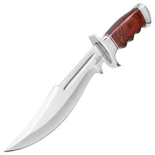 Load image into Gallery viewer, GIL HIBBEN LEGIONNAIRE BOWIE KNIFE II PACKWOOD HANDLE STAINLESS BLADES GH5068