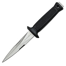 Load image into Gallery viewer, SURVIVOR HK-740SL FIXED BLADE KNIFE 6.5&quot; STAINLESS STEEL RUBBER W/ NYLON SHEATH
