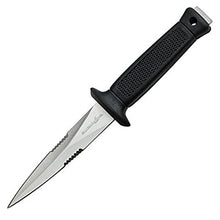 Load image into Gallery viewer, SURVIVOR HK-740SL FIXED BLADE KNIFE 6.5&quot; STAINLESS STEEL RUBBER W/ NYLON SHEATH