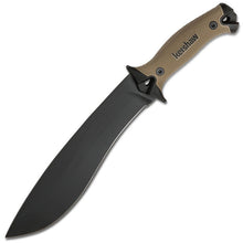 Load image into Gallery viewer, KERSHAW CAMP 10 BUSH MACHETE KNIFE CARBON STEEL BLADES HUNTING CAMPING KS1077
