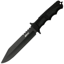 Load image into Gallery viewer, MTECH 12.5&quot; FIXED BLADE BOWIE KNIFE STAINLESS BLADE RUBBER HANDLES SHEATH MT086