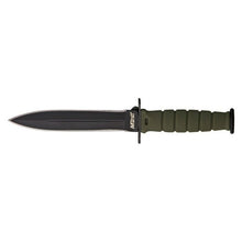 Load image into Gallery viewer, MTECH 6&quot; KABAI FIXED BLADE KNIFE STAINLESS DAGGER BLADE W/ KYDEX SHEATH MT632DGN