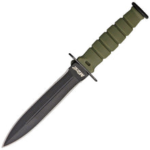 Load image into Gallery viewer, MTECH 6&quot; KABAI FIXED BLADE KNIFE STAINLESS DAGGER BLADE W/ KYDEX SHEATH MT632DGN
