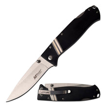 Load image into Gallery viewer, MTECH USA LOCKBACK TACTICAL STAINLESS STEEL BLADE MANUAL FOLDING KNIFE MT966BK
