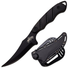 Load image into Gallery viewer, MASTER USA TACTICAL SURVIVAL FIXED BLADE NECK KNIFE STAINLESS FULL TANG MU1148
