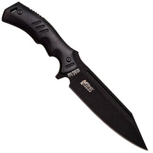 Load image into Gallery viewer, MTECH USA FIXED BLADE BOWIE KNIFE STAINLESS PAKKAWOOD HANDLE MOLLE SHEATH MX8143
