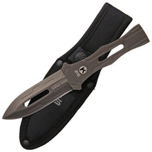 Load image into Gallery viewer, RUI K25 TACTICAL FIXED BLADE DAGGER KNIFE GRAY TITANIUM STAINLESS STEEL RUI32180
