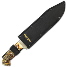 Load image into Gallery viewer, SCHRADE UNCLE HENRY NEXT GEN FIXED BLADE BOWIE KNIFE CARBON BLADES SCH1116424
