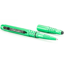 Load image into Gallery viewer, SCHRADE TACTICAL STYLUS PEN 5 1/4&quot; CLOSED 6 1/2&quot; OPENED GREEN ALUMINUM SCHPEN5GR