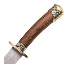 Load image into Gallery viewer, QING DYNASTY HAND FORGED ORIENTAL SWORD DAO DAMASCUS STEEL BLADE WEAPON SW258
