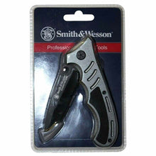 Load image into Gallery viewer, SMITH &amp; WESSON EXTREME OPS BLADE LINERLOCK FOLDING KNIFE STAINLESS STEEL SWA16CP