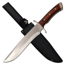 Load image into Gallery viewer, SURVIVOR SHARP FIXED BLADE BOWIE HUNTING CAMPING 4x4 ARMY KNIFE 40cm SWFIX006BR
