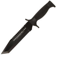 Load image into Gallery viewer, UNITED CUTLERY KNIFE NIGHTSTALKERS DON?T QUIT TANTO BLACK TACTICAL TOOL UC2830