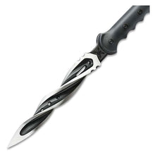Load image into Gallery viewer, UNITED CUTLERY M48 CYCLONE PIG STICKER SPEAR STAINLESS TWO TONE BLADES UC3333
