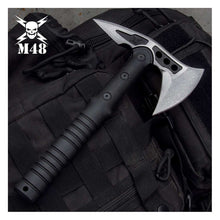 Load image into Gallery viewer, M48 CAMP HAWK MINI TOMAHAWK TACTICAL STAINLESS THROWING AXE WITH SHEATH UC3481
