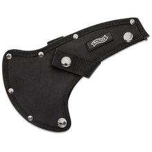 Load image into Gallery viewer, WALTHER TACTICAL TOMAHAWK BLACK SYNTHETIC HANDLE GLASS BREAKER SHEATH WAL50748
