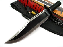 Load image into Gallery viewer, Master Cutlery Rambo First Blood Part II Knife Sylvester Stallone Edition RB9295
